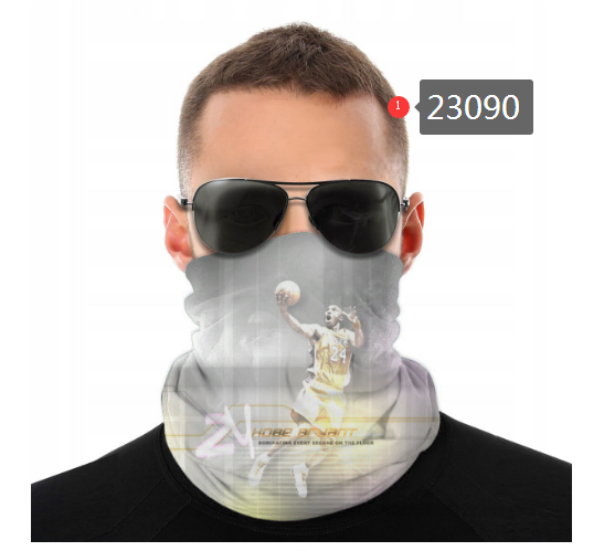 NBA 2021 Los Angeles Lakers #24 kobe bryant 23090 Dust mask with filter->nba dust mask->Sports Accessory